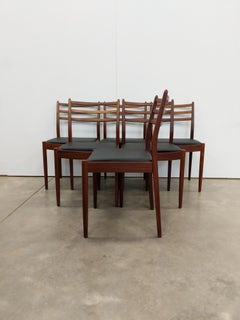 Satz von 6 Mid Century Modern Esszimmerstühlen von G-Plan