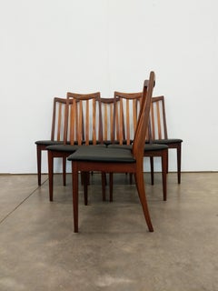 Set of 6 Vintage Mid Century Modern Dining Chairs by G Plan