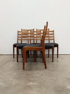 Set of 6 Vintage Mid Century Modern Dining Chairs by G Plan