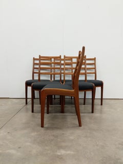 Set of 6 Vintage Mid Century Modern Dining Chairs by G Plan