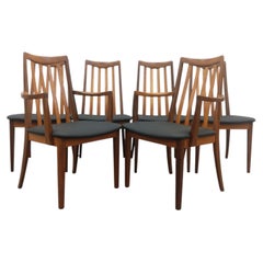 Set of 6 Vintage Mid Century Modern Dining Chairs by G Plan