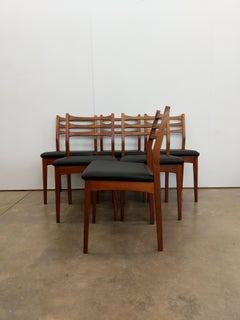 Set di 6 sedie da pranzo vintage del Mid Century Modern