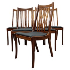 Set of 6 Vintage Mid Century Modern Dining Chairs