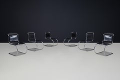 Set di 6 sedie da pranzo a sbalzo MR10 vintage di Ludwig Mies van der Rohe, 1970