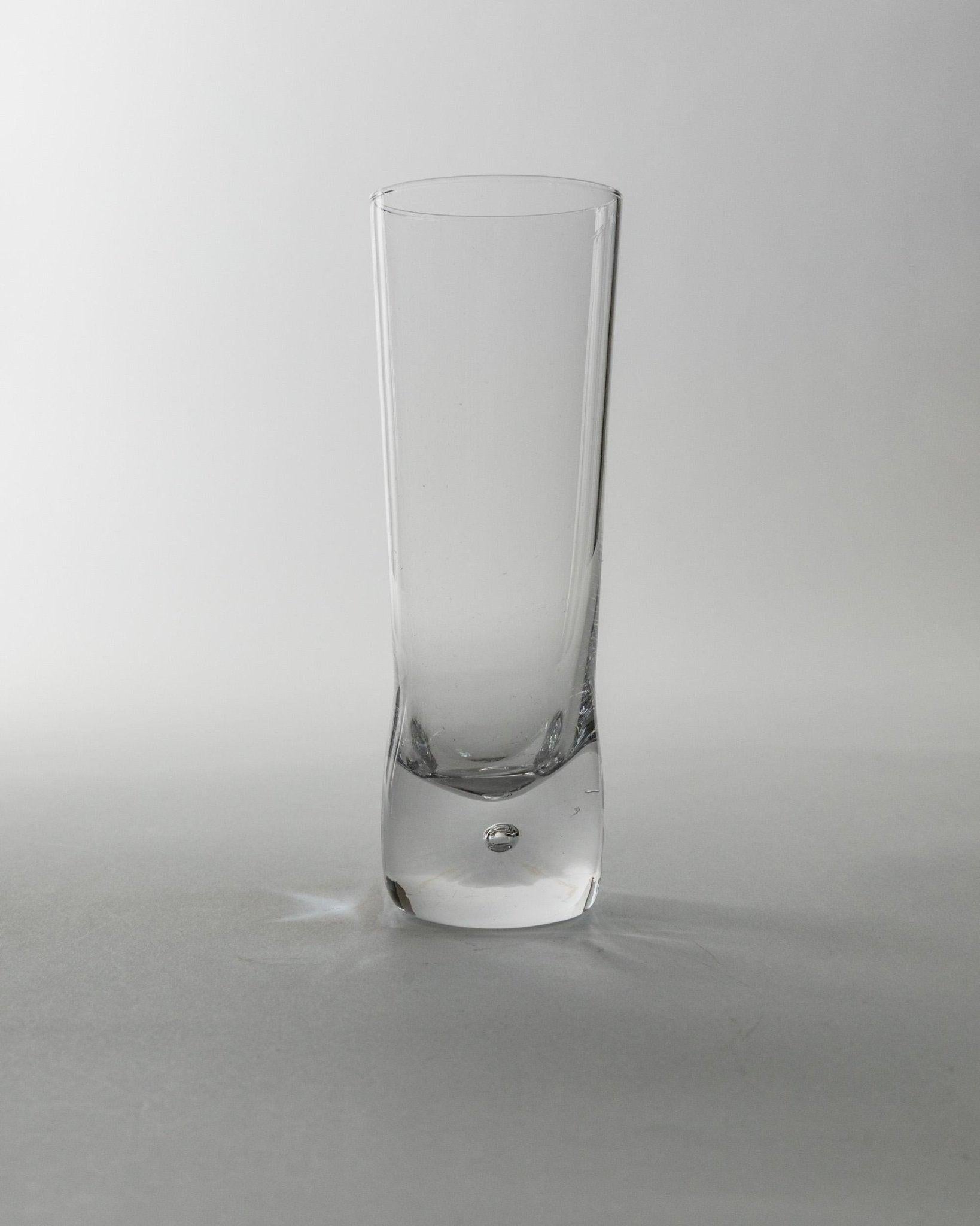 Juego de 6 copas vintage de cristal de Murano, diseño Italia, años 70 Italiano en venta