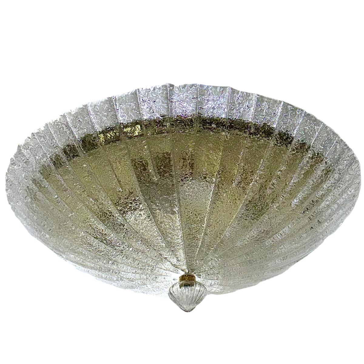 Ensemble de 6 Lights Vintage Murano. Vendu individuellement. Bon état - En vente à New York, NY