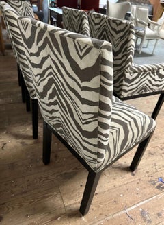 Set of 6 Vintage Parsons Dining Chairs