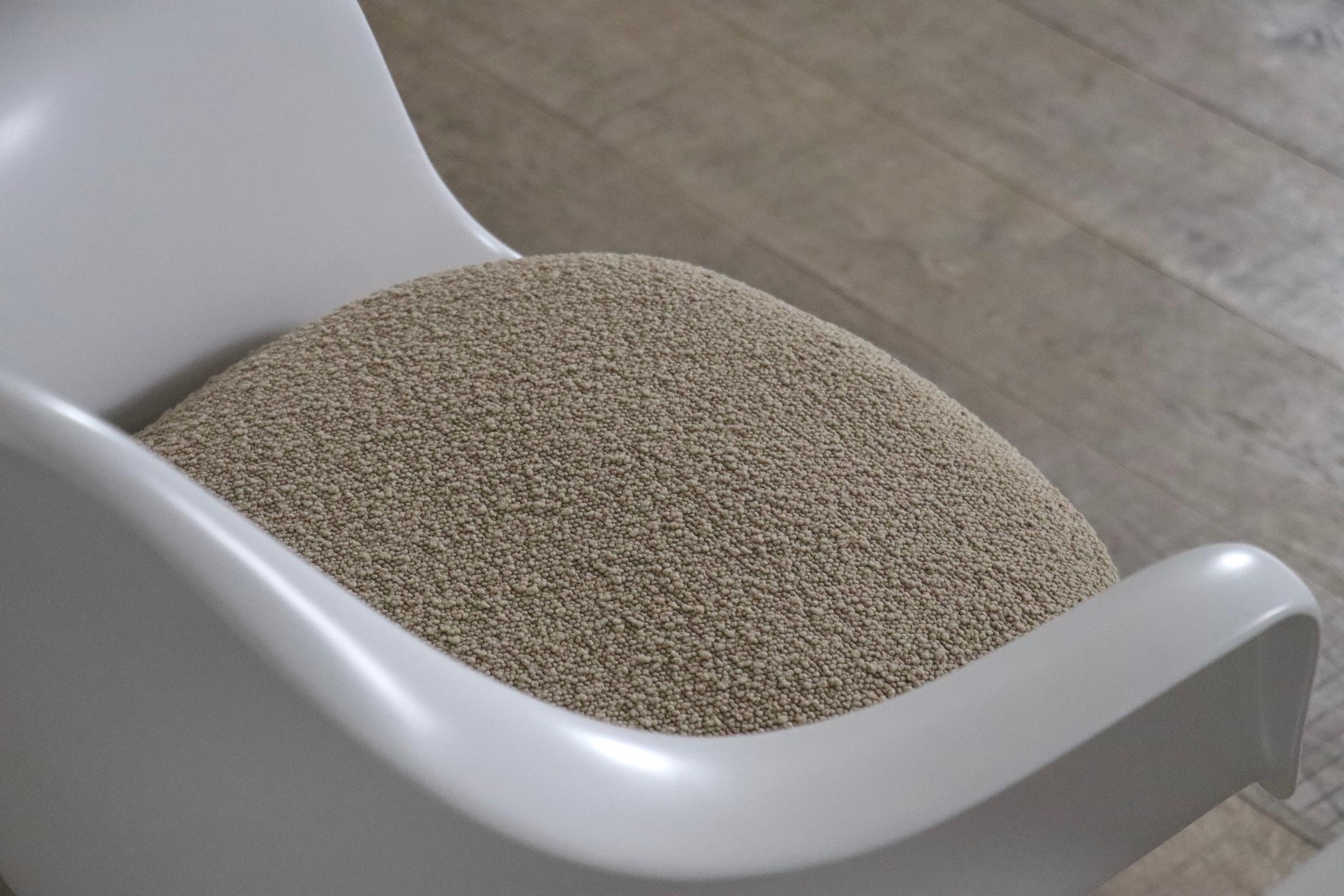 Metà XX secolo Set di 6 sedie da pranzo Tulip vintage di Eero Saarinen per Knoll, anni '70
