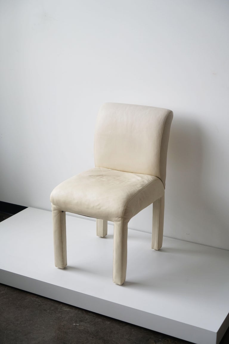 Set of 6 Vintage Vladimir Kagan Style Parson Dining Chairs for