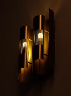 Set of 6 Wall Lamps, Böhlmarks, Sweden, 1959