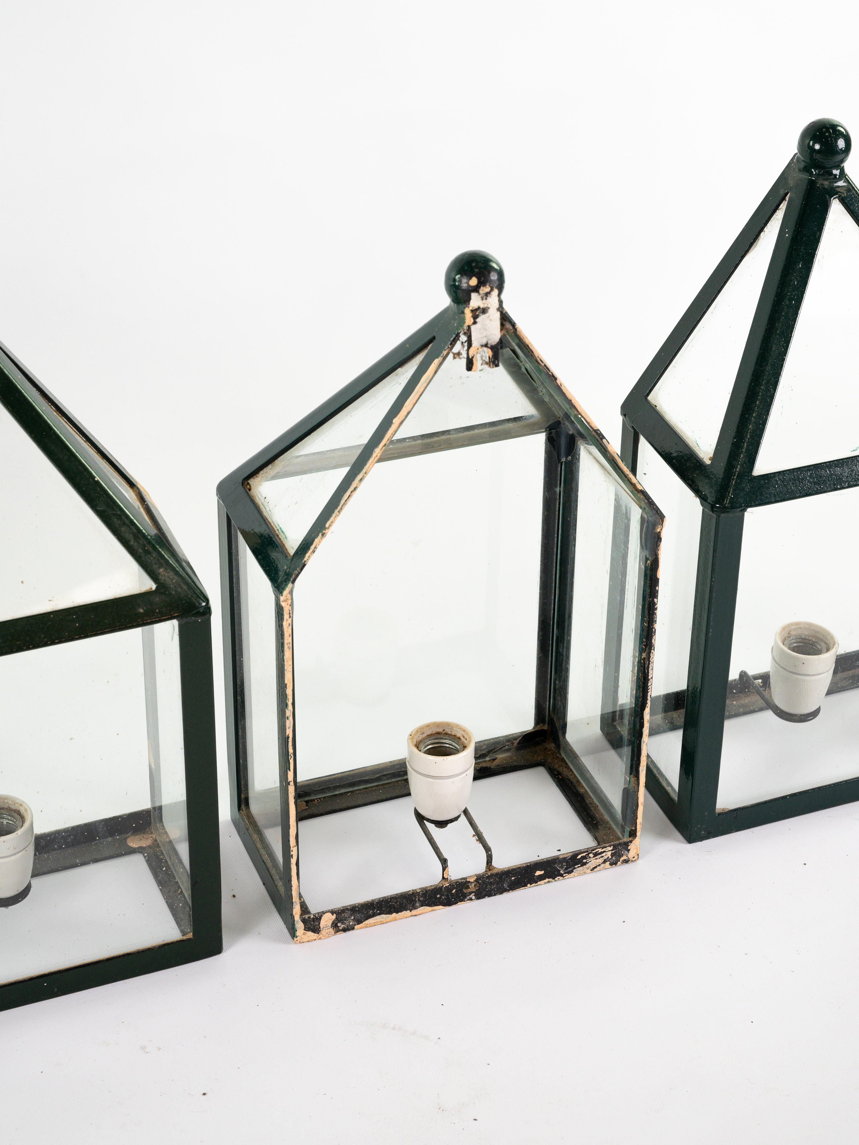 Set of 6 wall lights design by Luigi Caccia Dominioni for Villa Pineda (France) For Sale 2