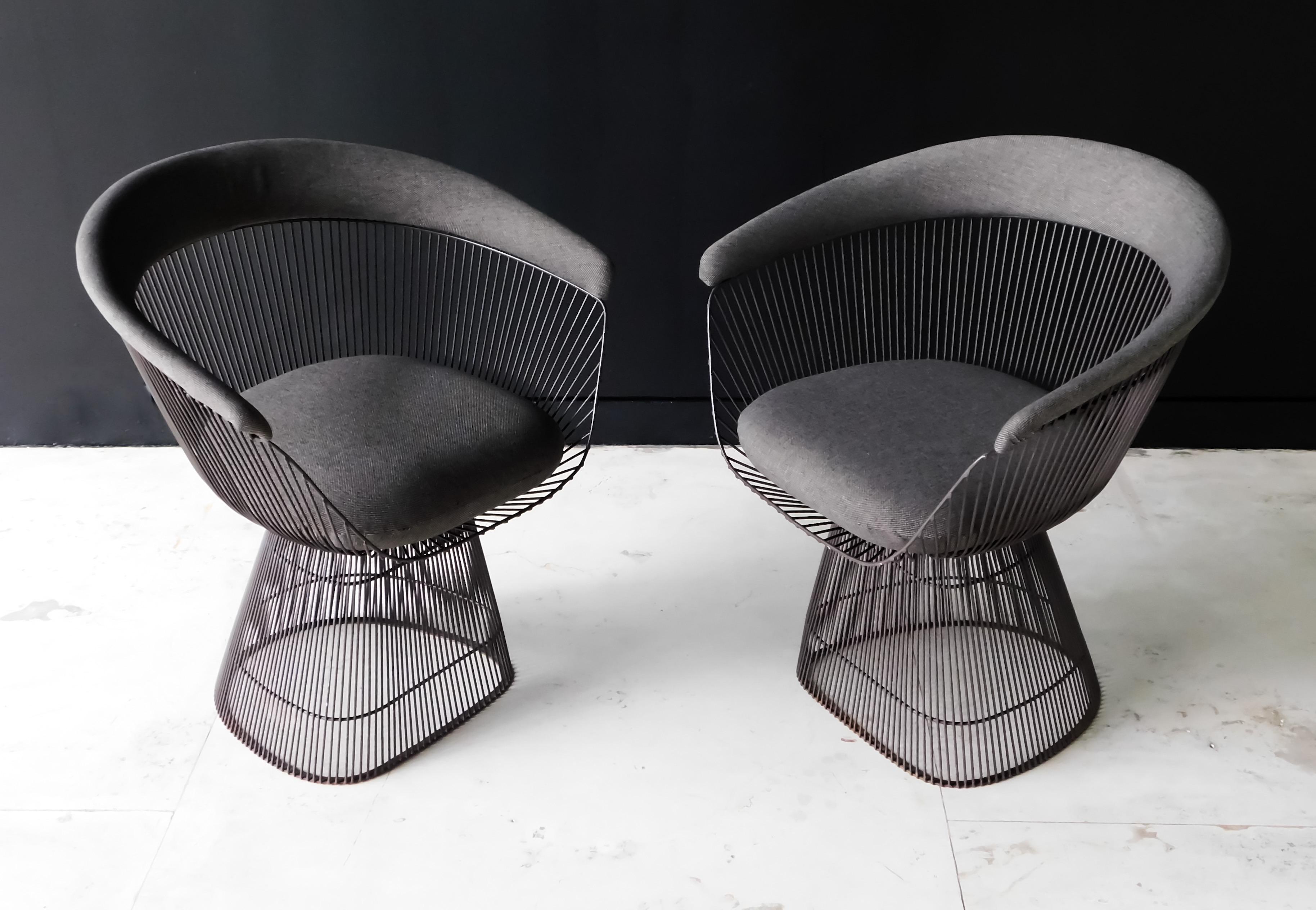 Set of 6 Warren Platner Dining Chairs In Good Condition In Mexico City, CDMX