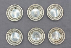 Set of 6 Watson Co. Sterling Silver Individual Nut/Mint Dishes