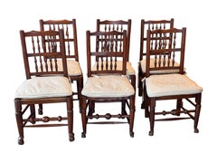 Set of 6 Welsh Spindle-Back Chairs