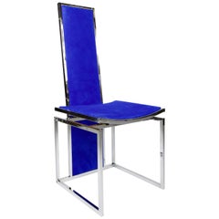 La Metal Arredo, Paderno D. Milano set of 6 High Back Dinning Chairs