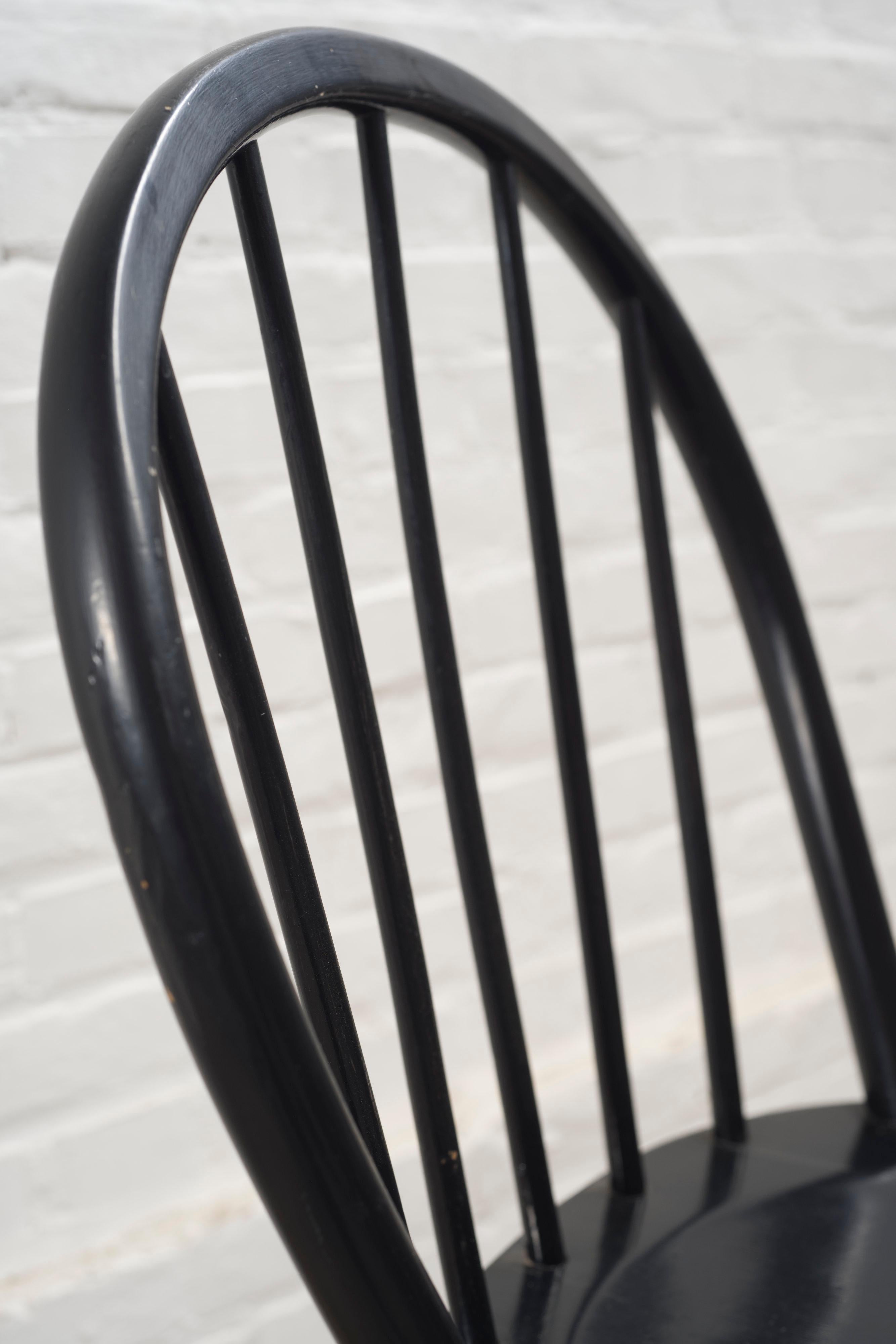 6 Esstischstühle 'Windsor' von Jørgen Anker Heegaard, Fritz Hansen, 1940 im Angebot 4