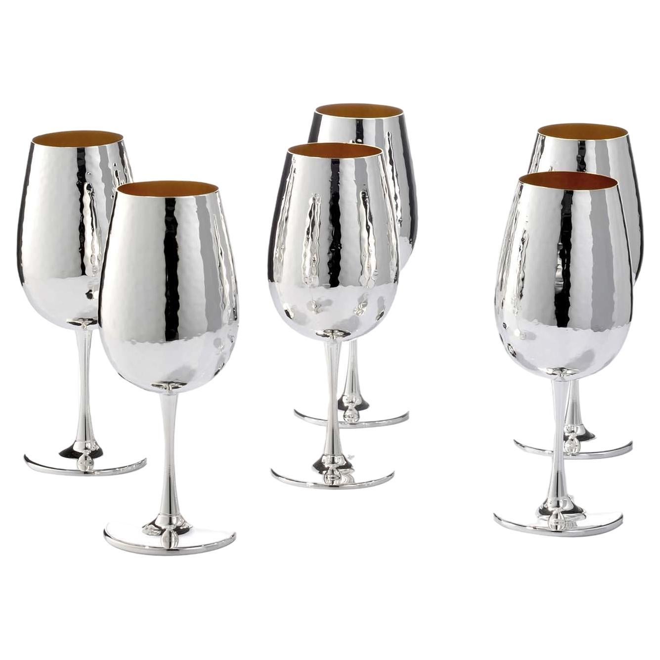 Set de 6 copas para catar vino