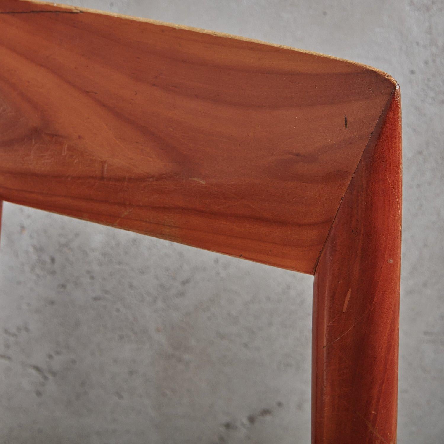Ensemble de 6 chaises de salle à manger en bois et cuir tissé de Pierantonio Bonacina, Italie, années 1970 en vente 9