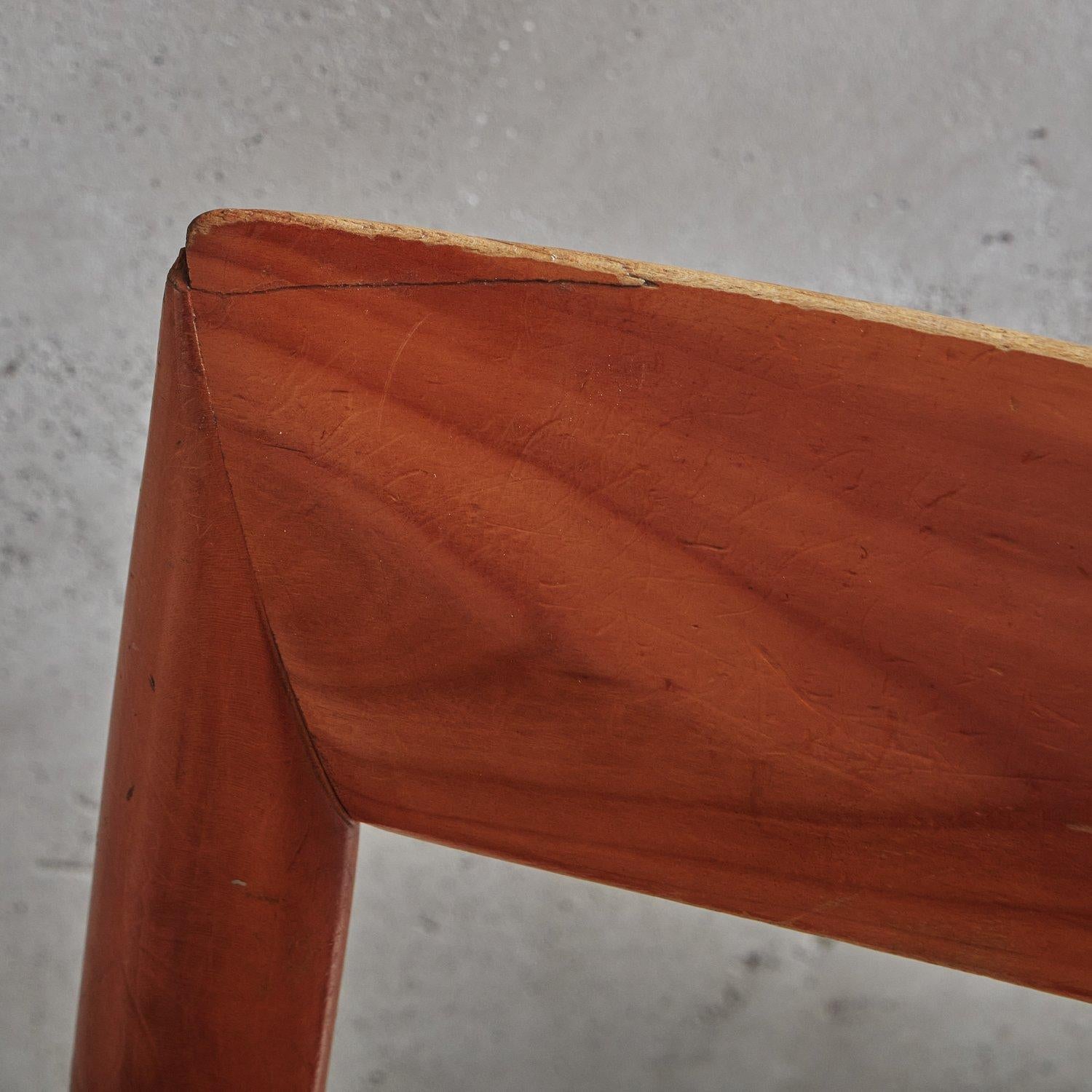 Satz von 6 Esszimmerstühlen aus Holz + gewebtem Leder von Pierantonio Bonacina, Italien 1970er Jahre im Angebot 11