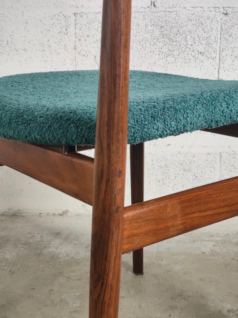 Ensemble de 6 chaises de salle à manger en bois 107 modèle de Gianfranco Frattini pour Cassina, années 60 en vente 9