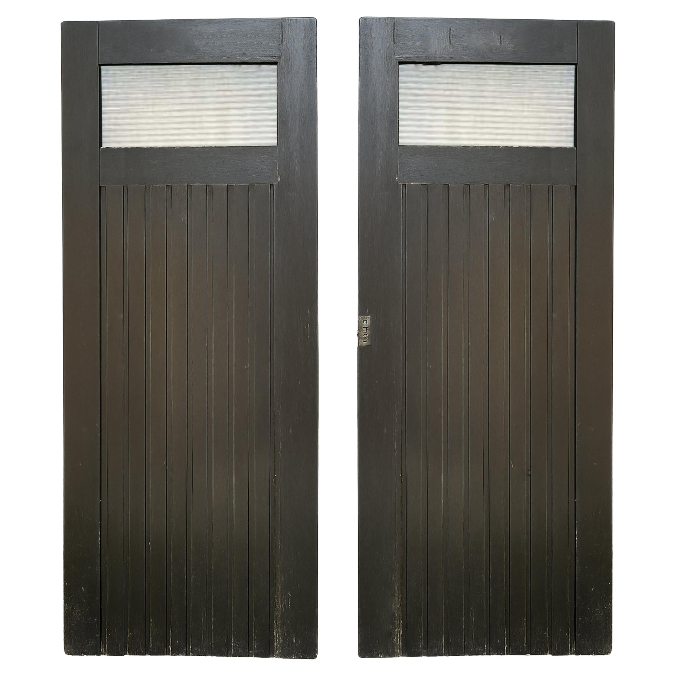 Set of 6 Wooden Doors,  20th Century For Sale