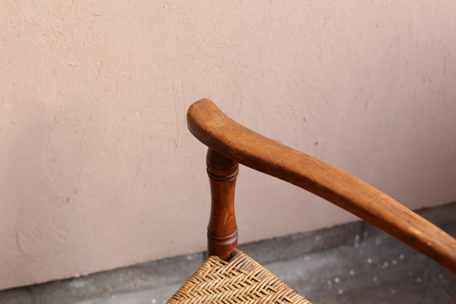 Set di 6 sedie folkloristiche in legno in vendita 3