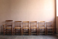 6 Stühle aus Holz Folk