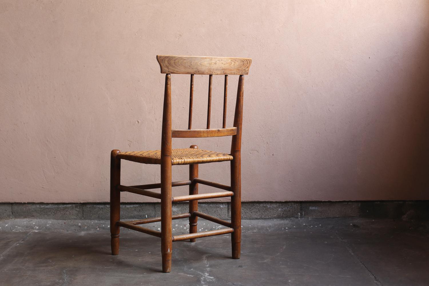 XX secolo Set di 6 sedie folkloristiche in legno in vendita