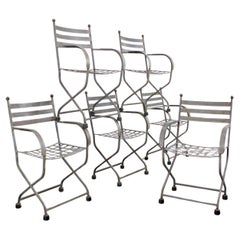 Set di 6 sedie in ferro battuto - 1970 circa - Spagna