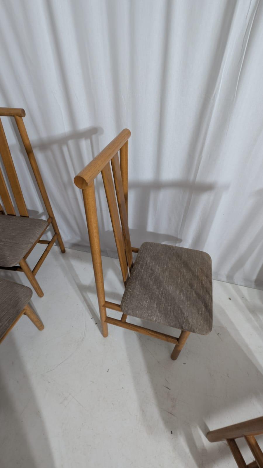 Set of 6 Zea chairs by Anning Sarian for Tisettanta, 80s Bon état - En vente à Medesano, Parma