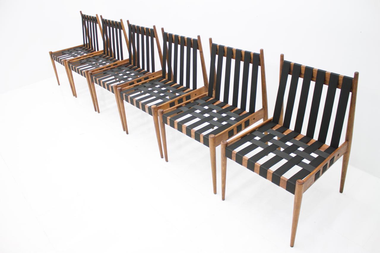 Set of 55 Dining Chairs by Egon Eiermann SE 121, Germany, 1964 14