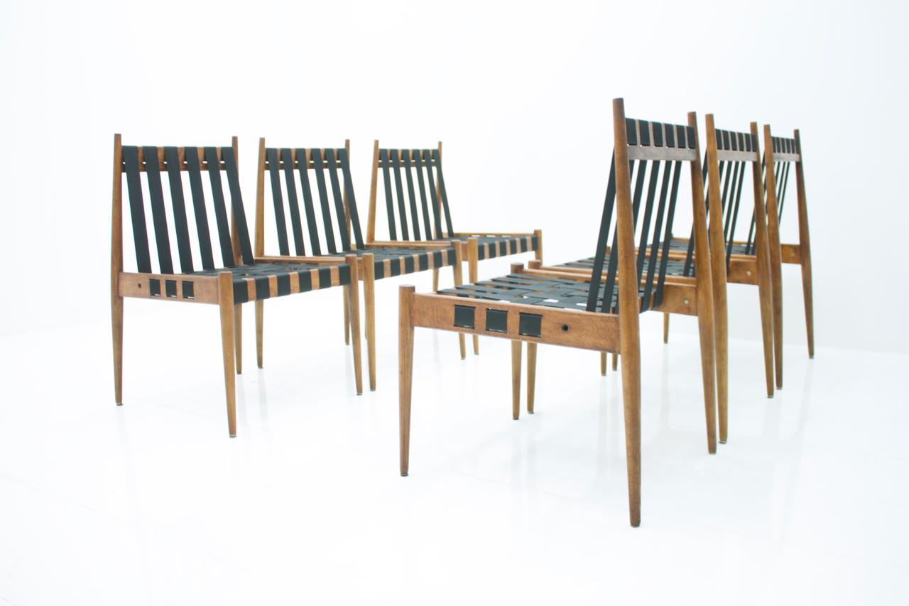 Set of 55 Dining Chairs by Egon Eiermann SE 121, Germany, 1964 7