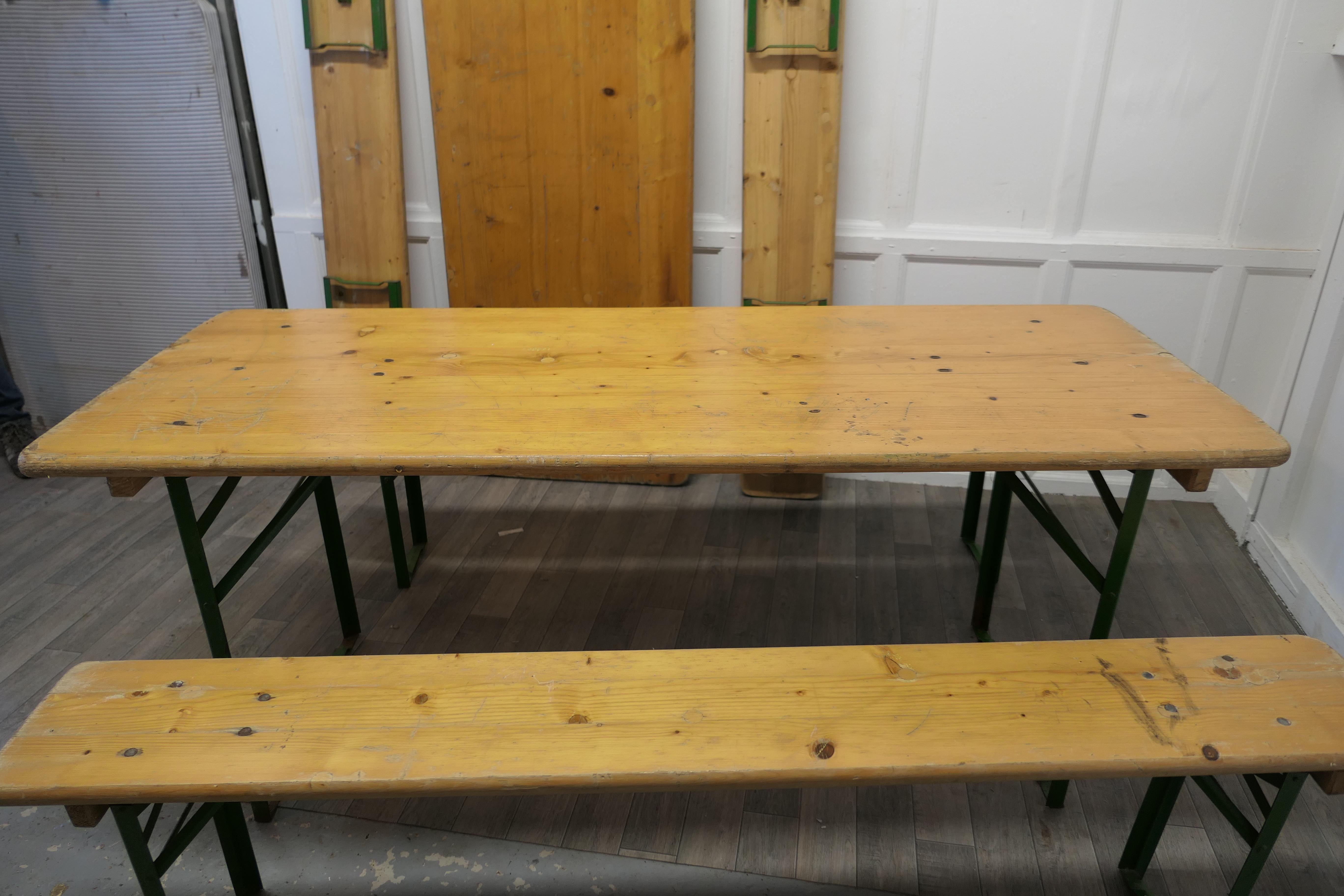 Set of 6ft Pine Picnic Table and Benches We Have 2 of These Available For Sale 1