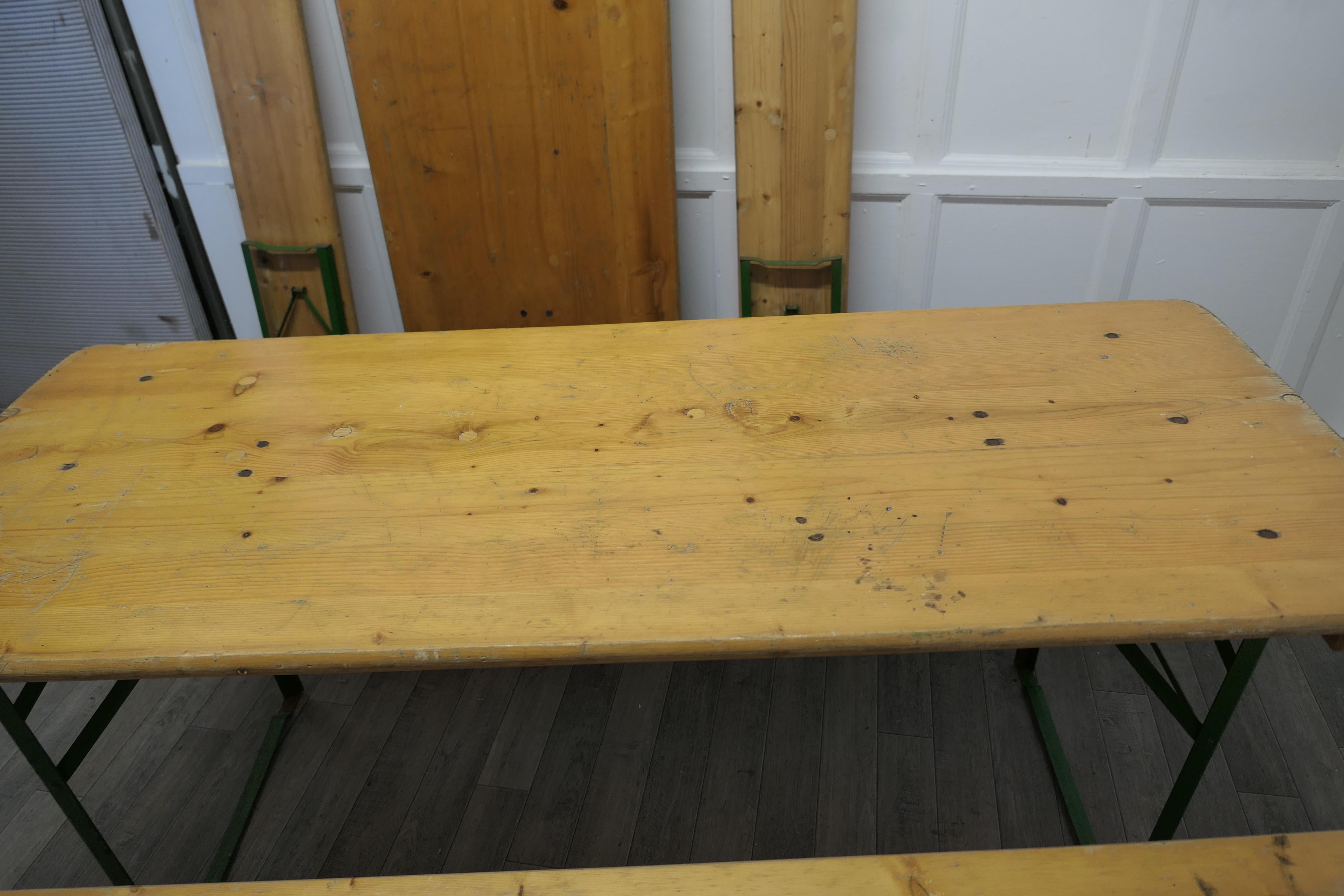 Set of 6ft Pine Picnic Table and Benches We Have 2 of These Available For Sale 2