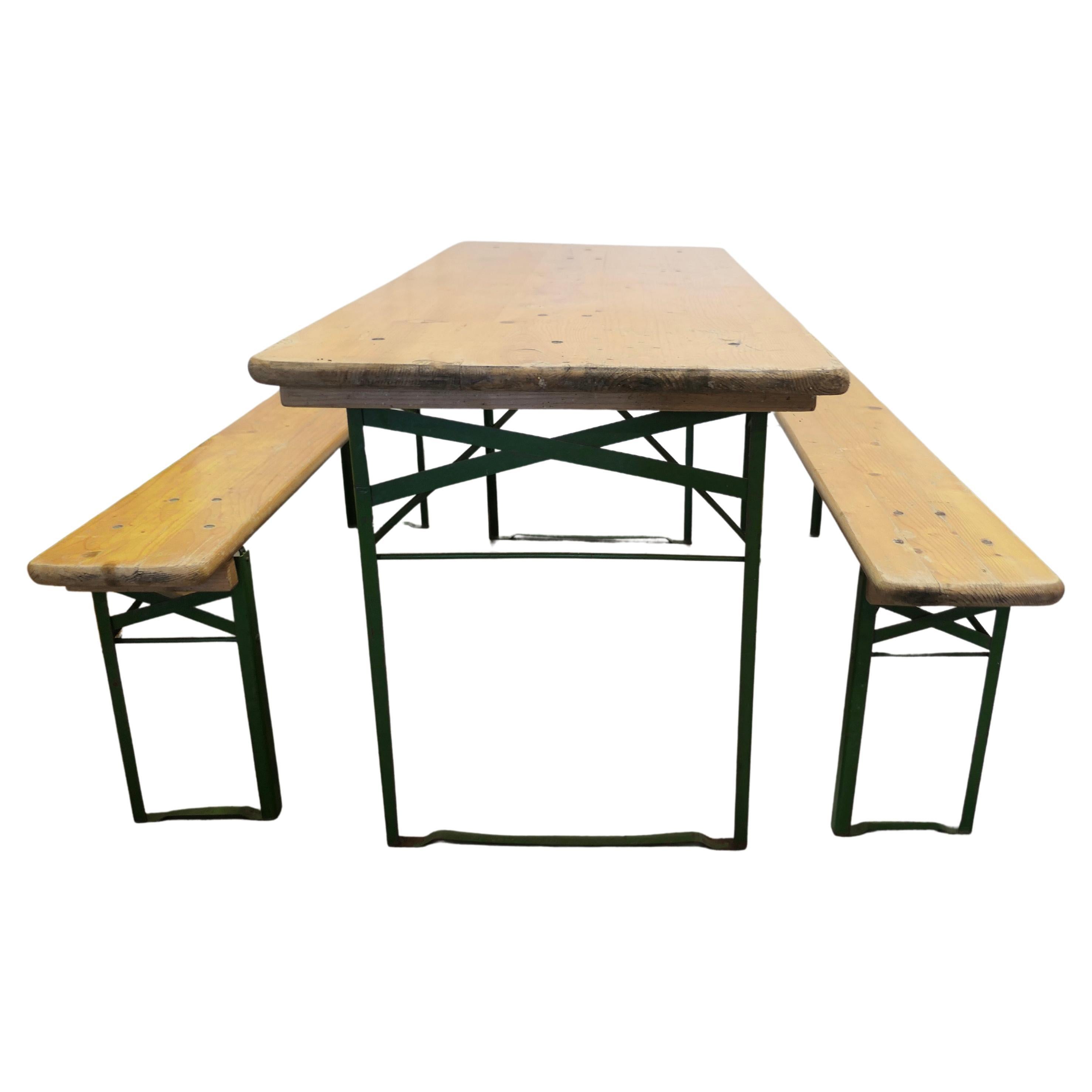 Set of 6ft Pine Picnic Table and Benches We Have 2 of These Available For Sale