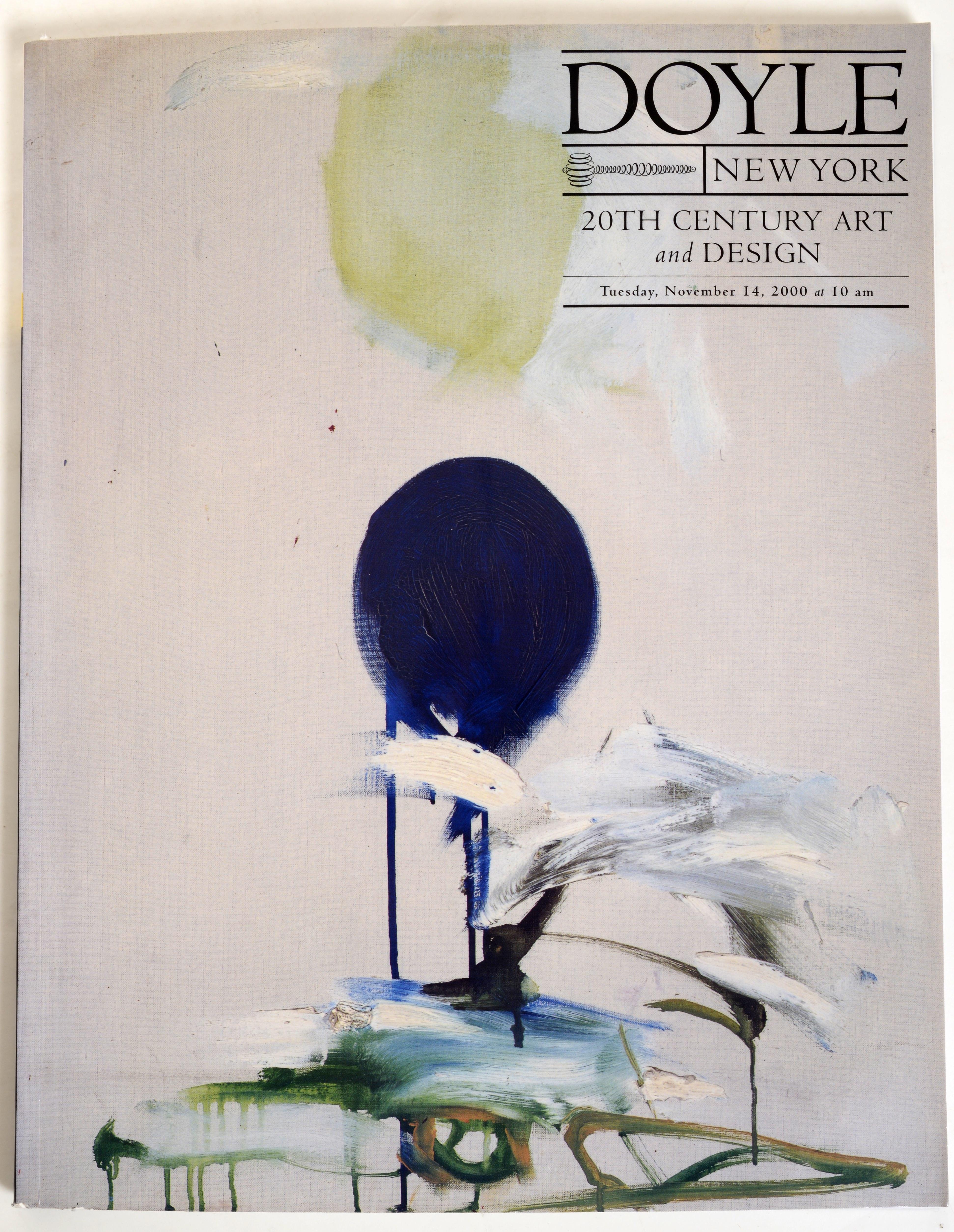 Mid-Century Modern Set of 7-20th Century Art & Design Catalogs Doyle's New York For Sale