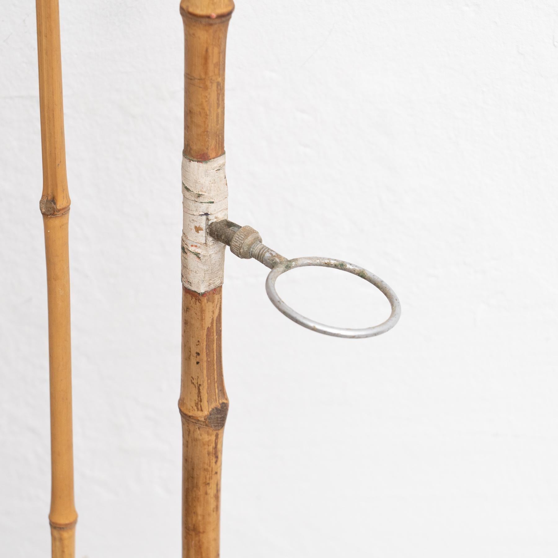 Ensemble de 7 cannes à pêche antiques et Parts One, circa 1900 en vente 5