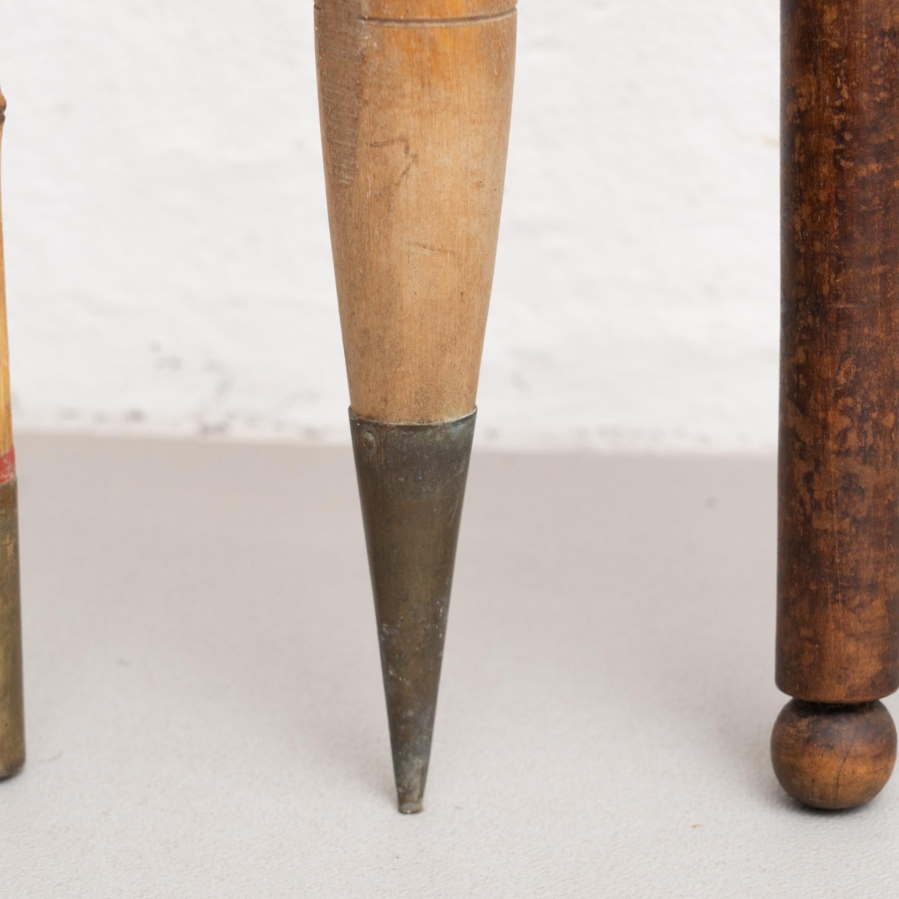 Ensemble de 7 cannes à pêche antiques et Parts One, circa 1900 en vente 12