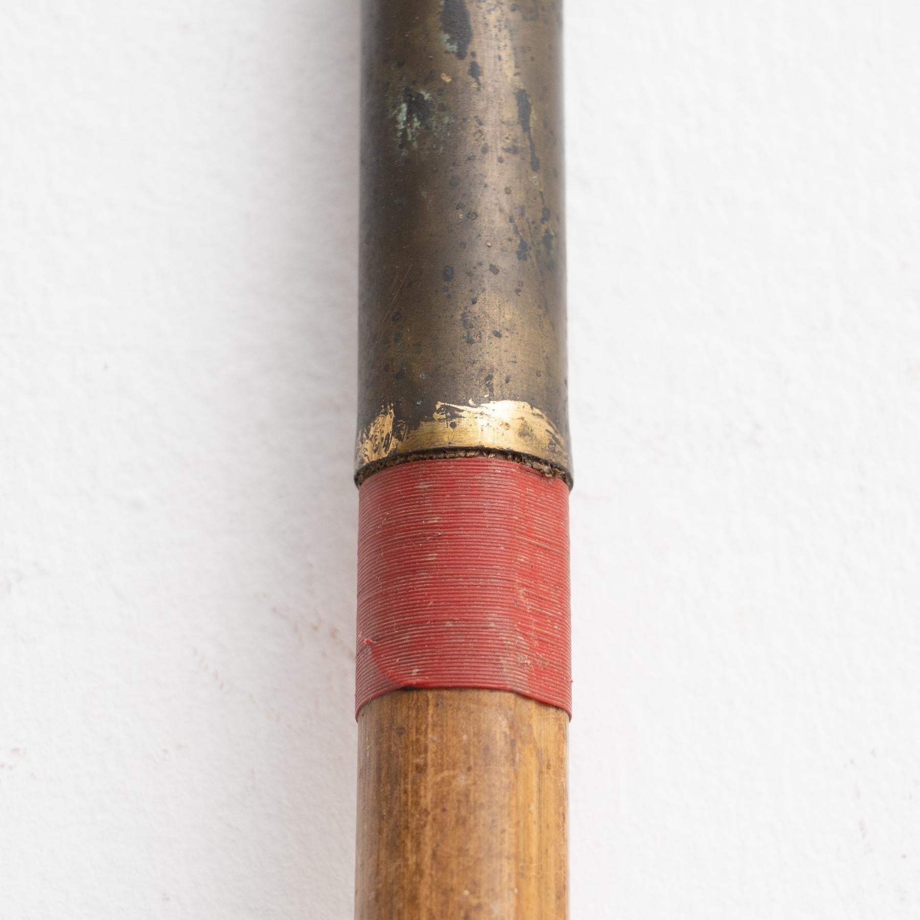 Début du 20ème siècle Ensemble de 7 cannes à pêche antiques et Parts One, circa 1900 en vente