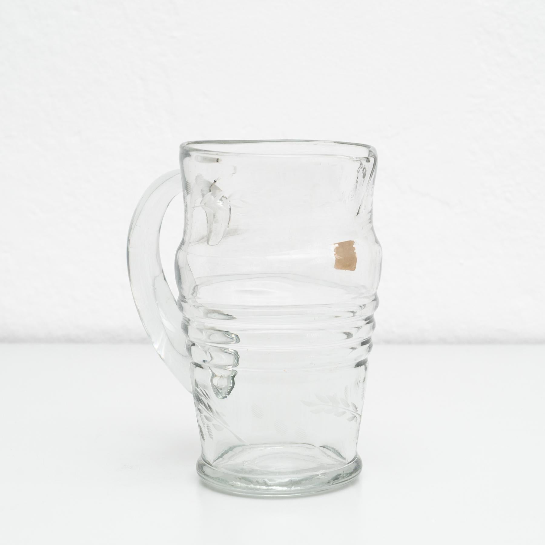 Ensemble de 7 verres à eau espagnols anciens et JAR, vers 1950 en vente 2