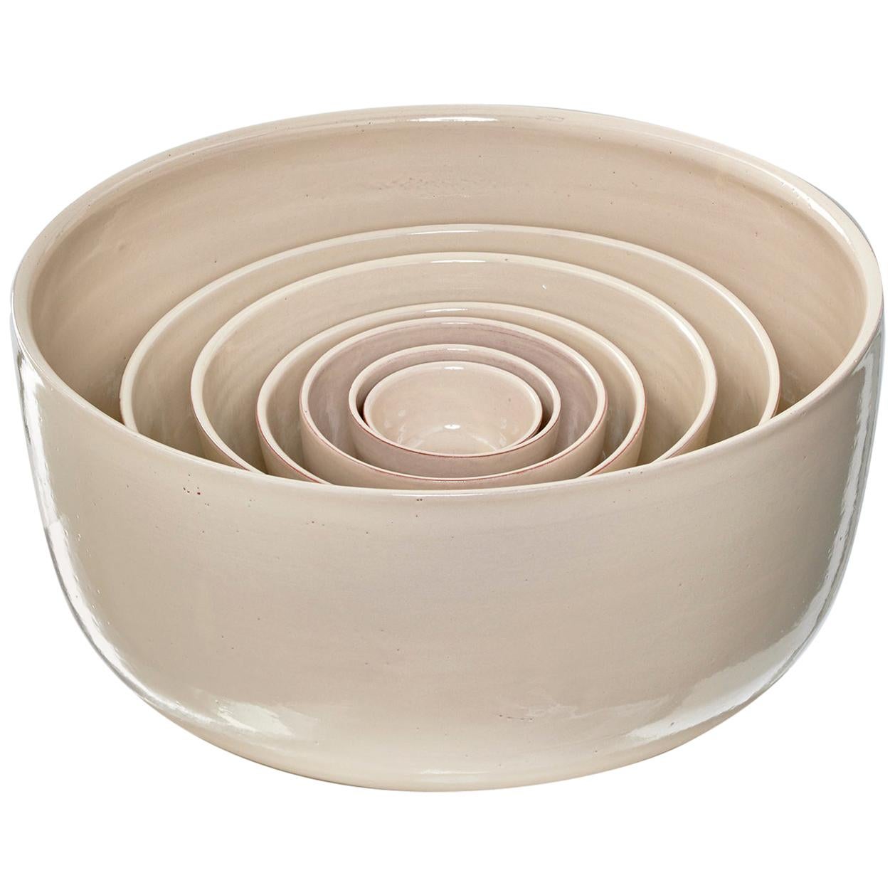 Seven Rare Zoomorphic Bowls by Jean Claude Malarmey Vallauris Circa