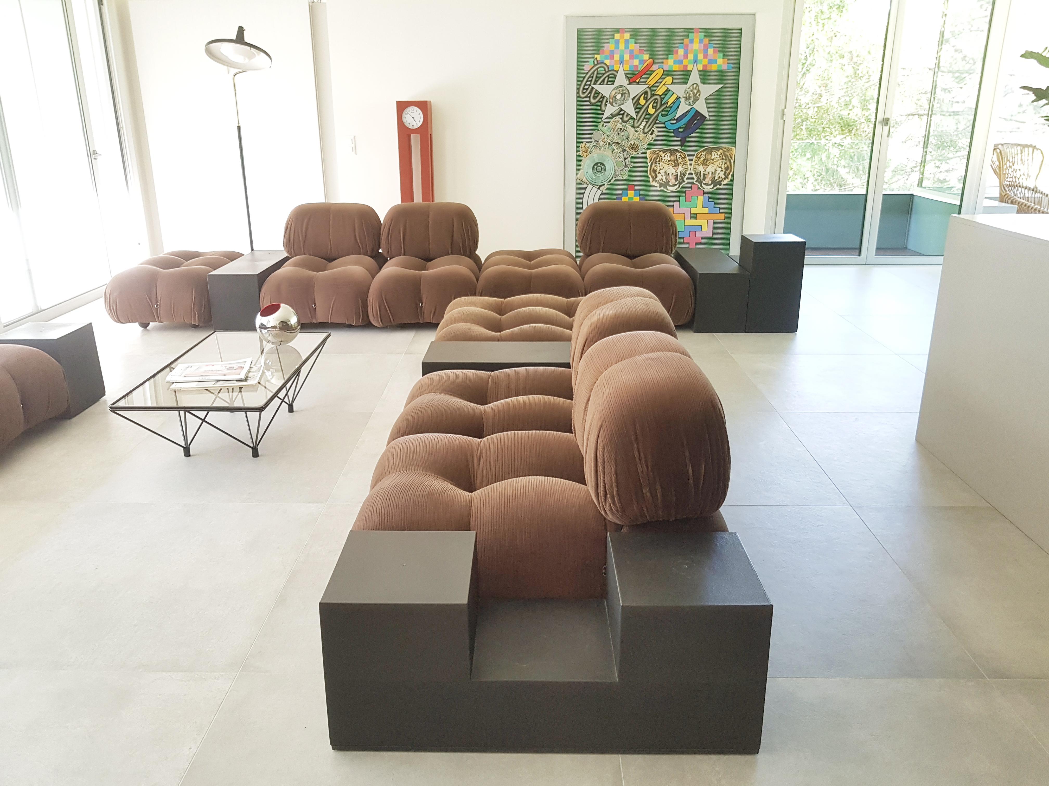Set of 7 Camaleonda Sittings Designed by Mario Bellini for C&B Italia, 1970 For Sale 13