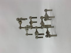 Ensemble de 7 chandeliers Fritz Nagel & Ceasar Stoffi et fabriqués par BMF 1960