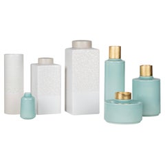 Set di 7 vasi in ceramica, realizzati a mano in Portogallo da Lusitanus Home