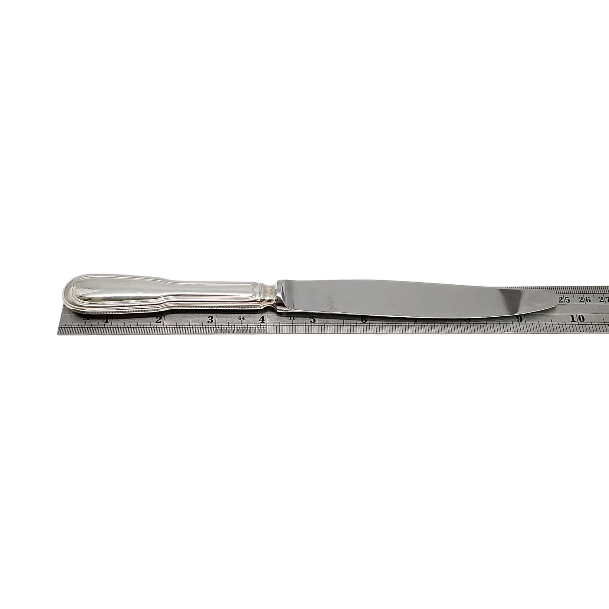 Set di 7 coltelli Christofle in argento Sterling Chinon Modern Hollow da 9 3/4