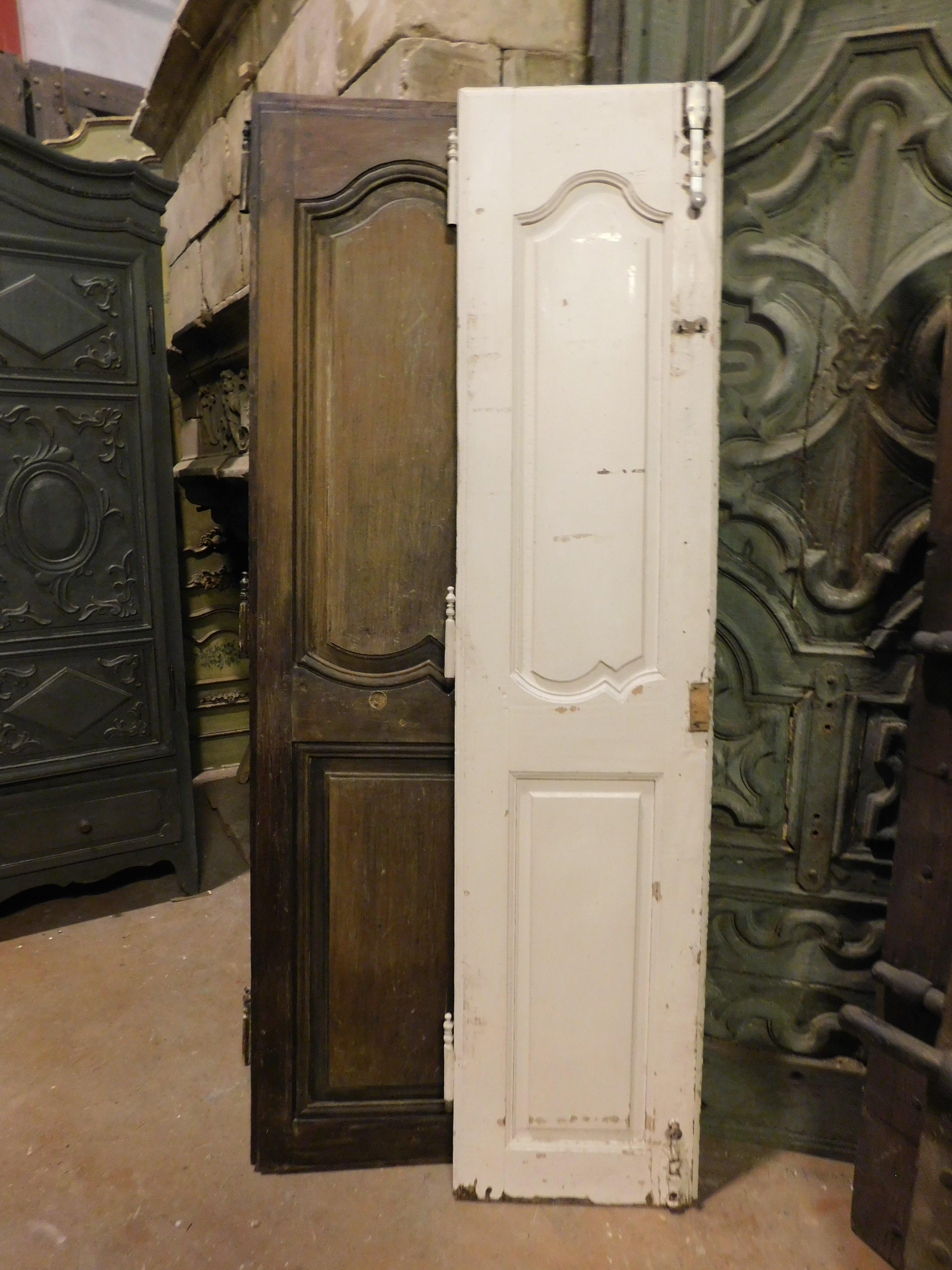 juego de 7 puertas de doble hoja, talladas en nogal, Italia en venta 1