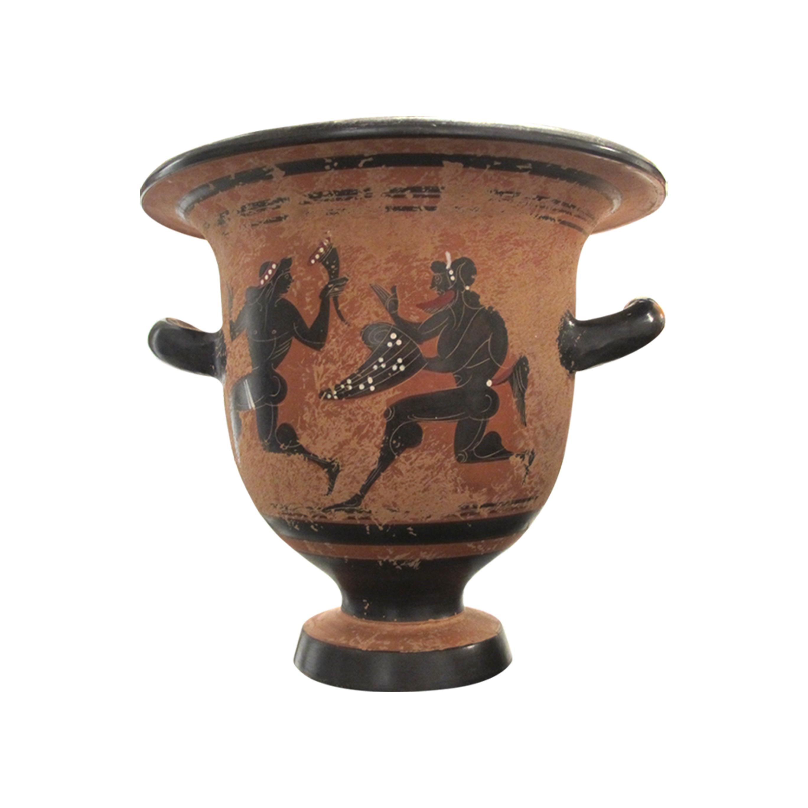 Set of 7 Early 20th Century Decorative Greek Etruscan Silhouette