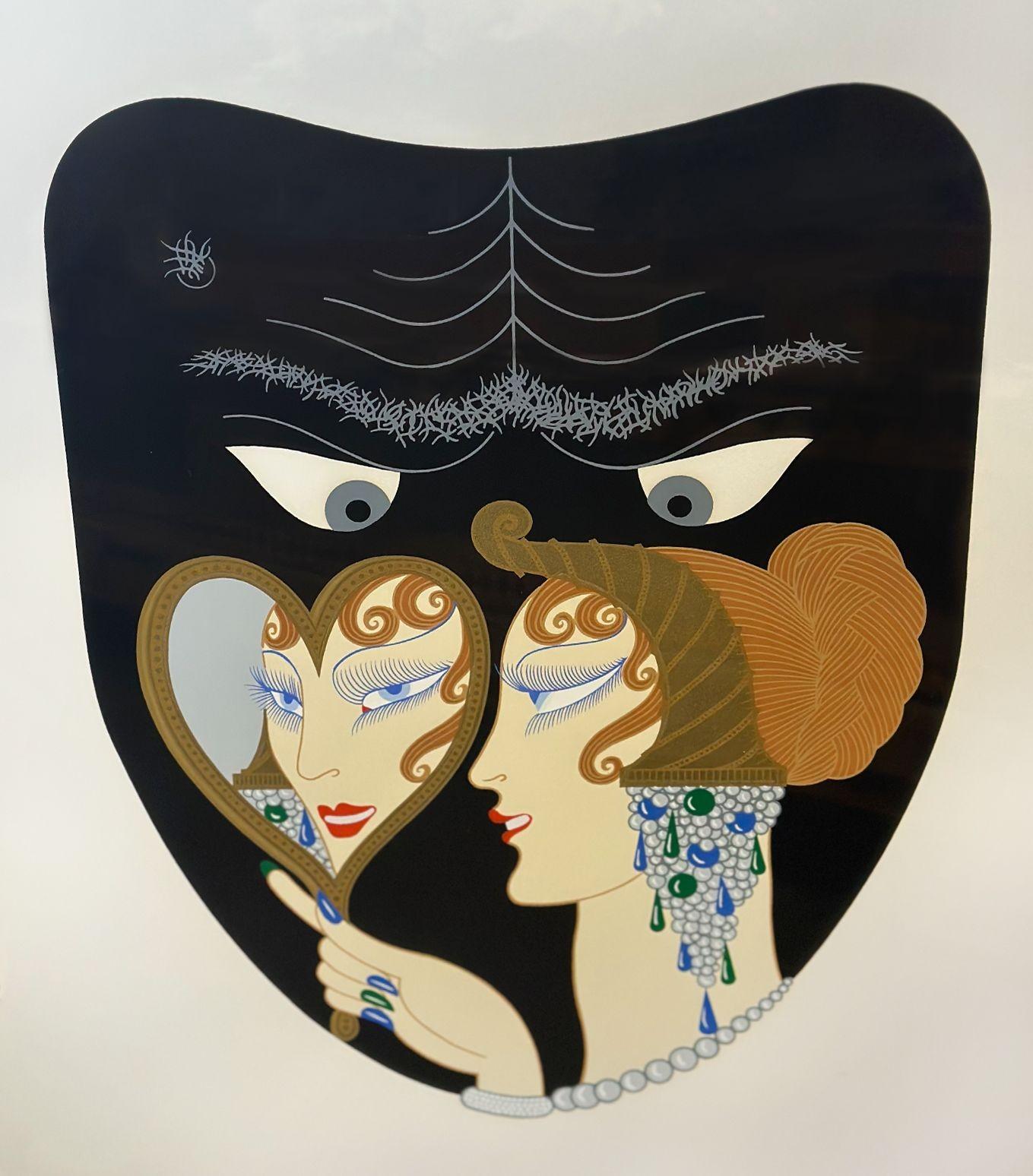 Set of 7 Erté Lithographs of the Seven Deadly Sins, 1982 For Sale 4