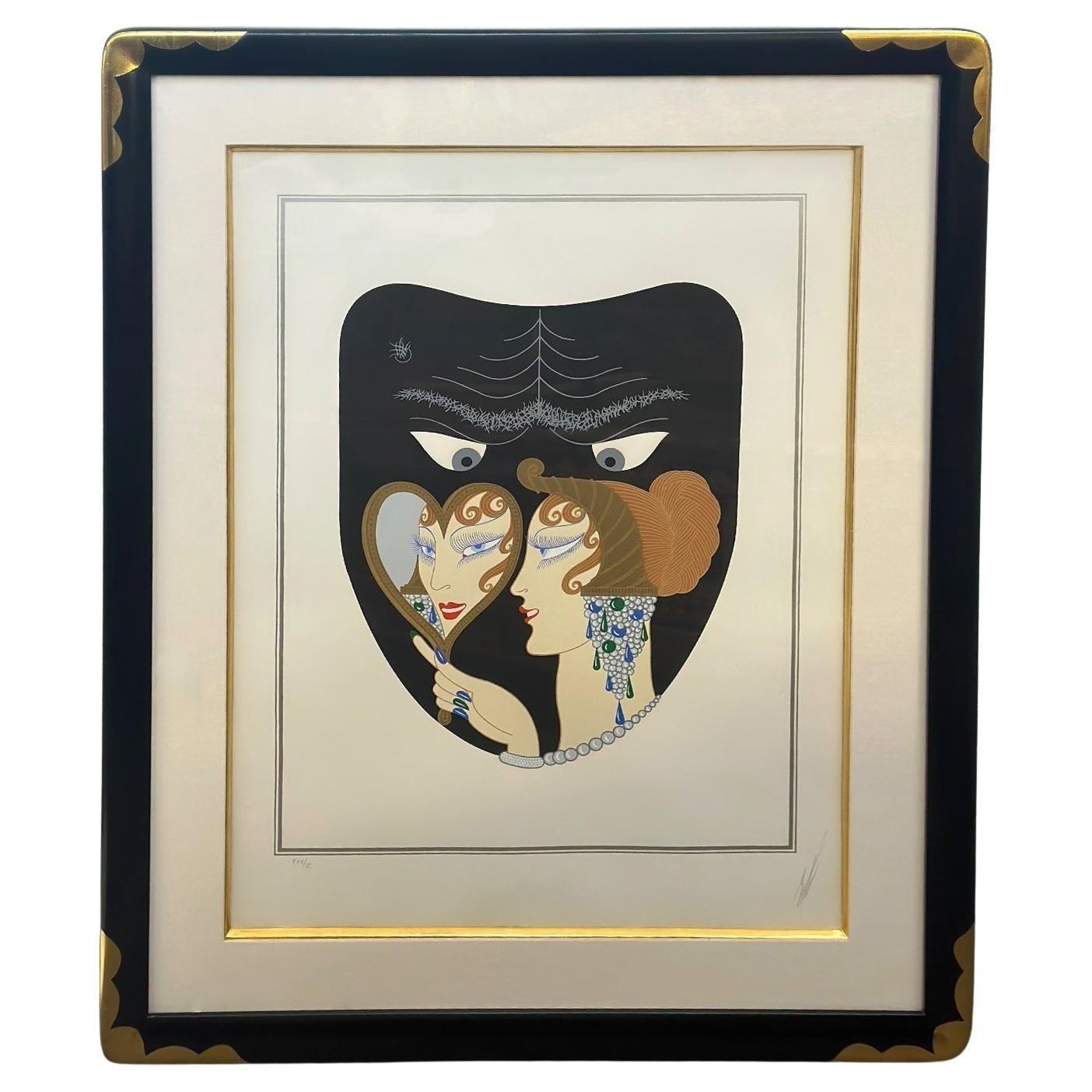 Set of 7 Erté Lithographs of the Seven Deadly Sins, 1982 For Sale 3