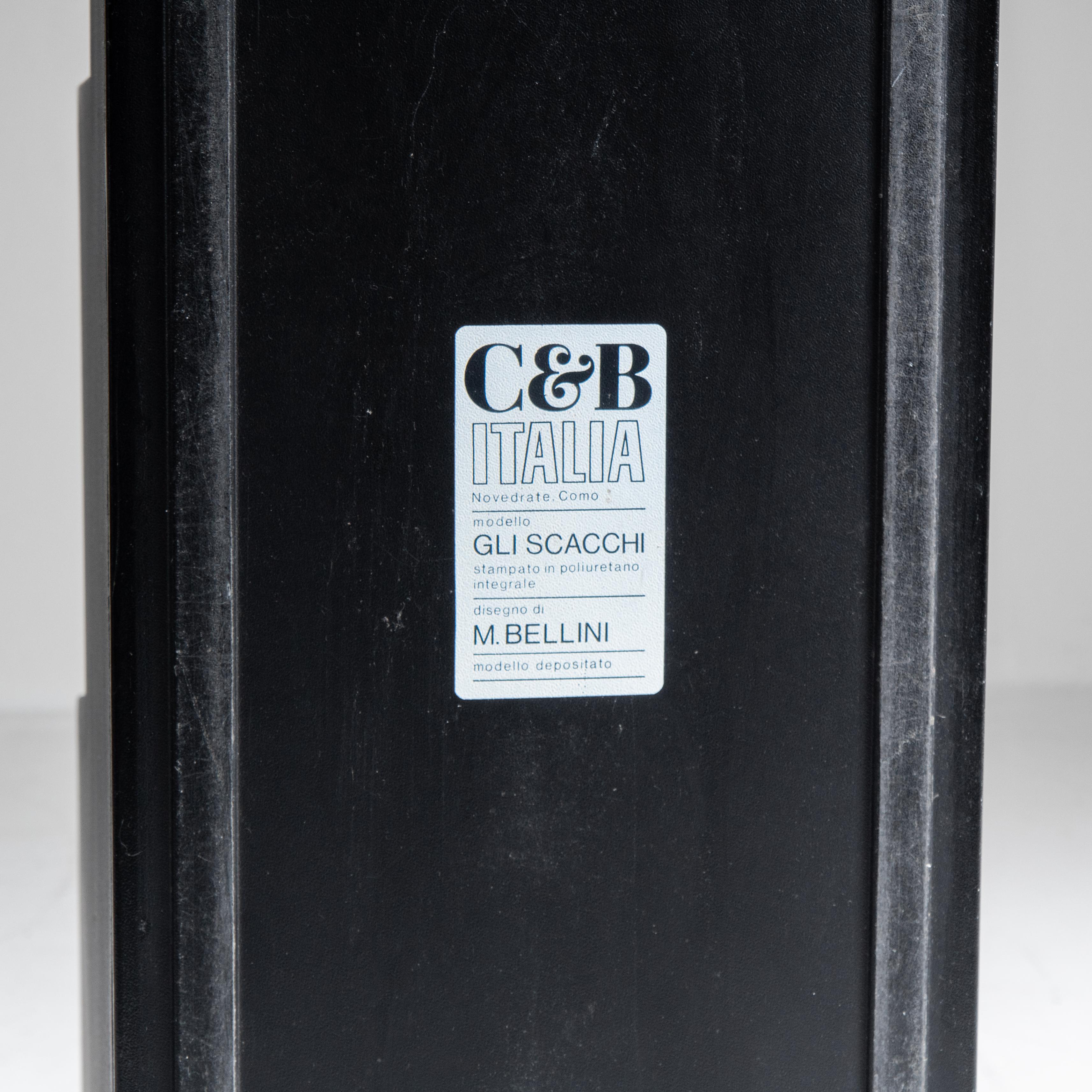 Set von 7 modularen Gli Scacchi-Elementen von Mario Bellini, B&B Italia, Italien, 1970er Jahre im Angebot 8